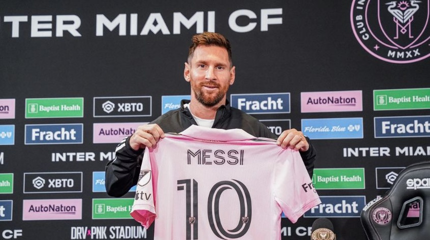 Messi repite como la camiseta más vendida de la MLS