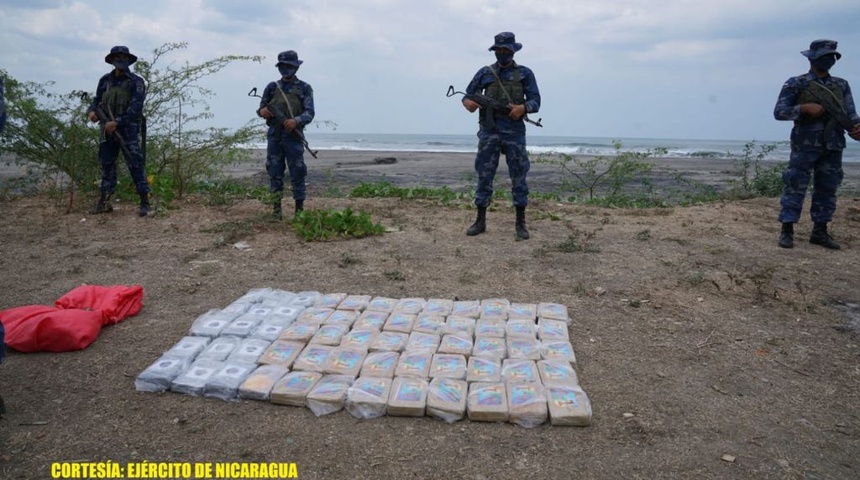 Nicaragua decomisa 60 paquetes de cocaína en el Pacífico en una operación sin detenidos