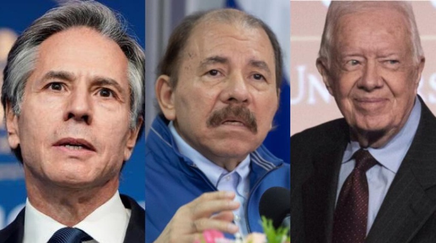 Blinken y Carter conversan sobre “progresivo” deterioro de la situación en Nicaragua