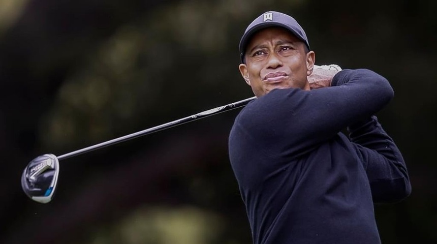 Tiger Woods regresa con un segundo puesto junto a su hijo en el PNC Championship