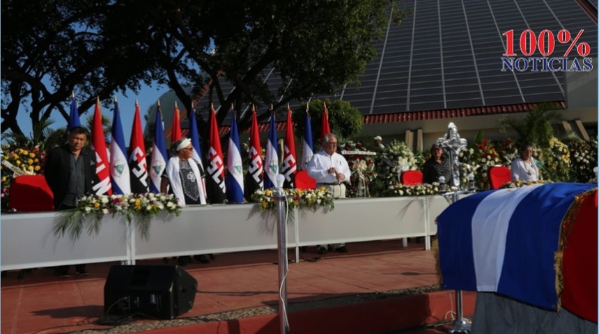 Daniel Ortega siguió su cuarentena y no llegó a homenaje póstumo del diputado sandinista Jacinto Suárez