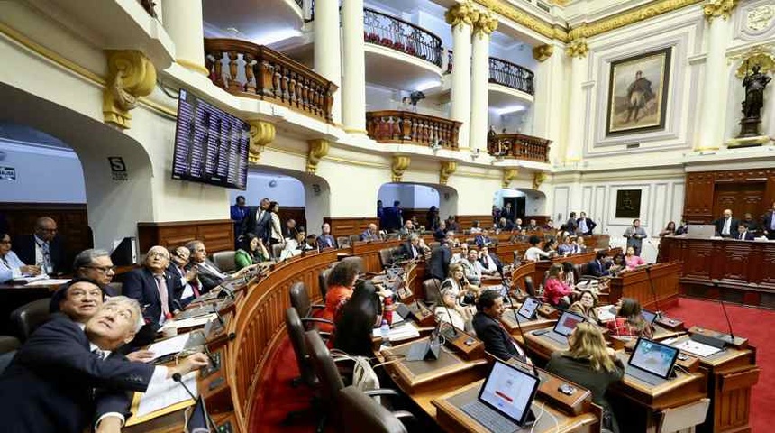 El Congreso peruano rechaza la admisión de dos mociones para la destitución de Boluarte