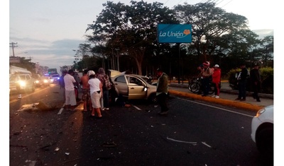 muertes accidentes transito nicaragua