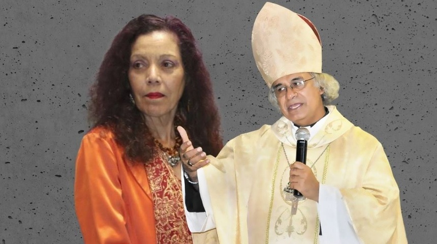 Rosario Murillo va por iglesia católica, acusa a sacerdotes de recibir fondos para la "muerte"