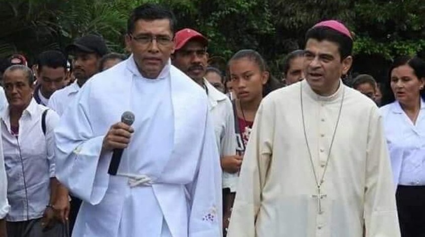 Policía sandinista detiene a sacerdote Jaime Iván Montesinos de Sébaco, Matagalpa, le imputan traición a la patria