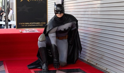 batman estrella paseo fama hollywood