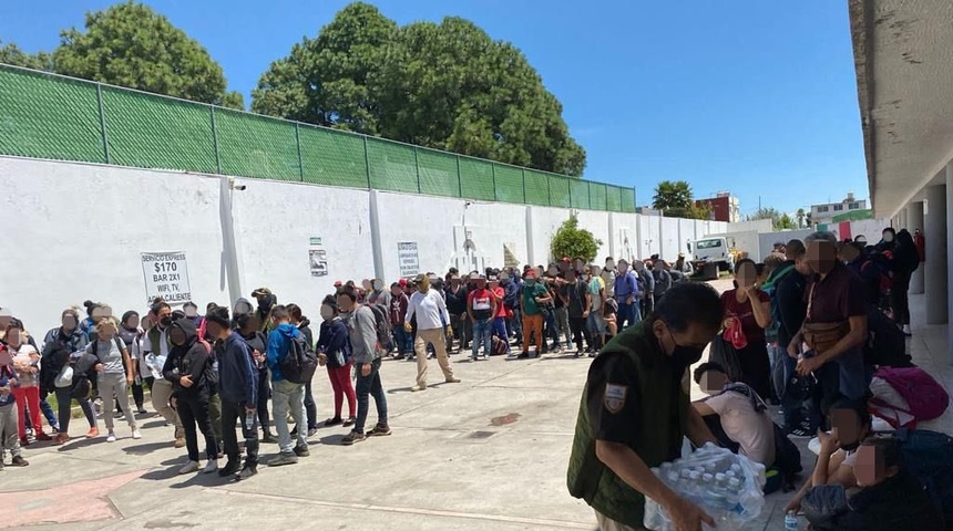 México rescata a 3 mil 263 migrantes en un solo día, incluidos 364 personas de Nicaragua