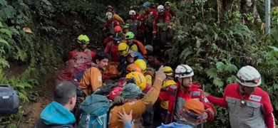 rescate sobreviviente accidente aéreo costa rica