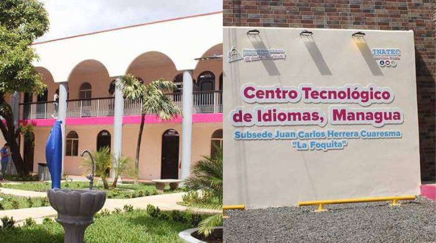 Régimen en Nicaragua inaugura centro de idiomas en instalaciones robadas a Fundación Luciérnaga