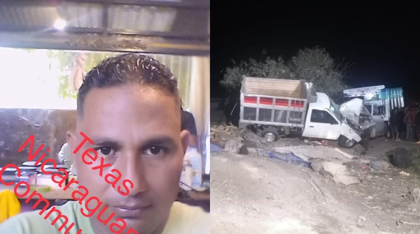 Migrante nicaragüense muere en accidente de tránsito en México