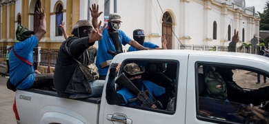 paramilitares policía voluntaria nicaragua