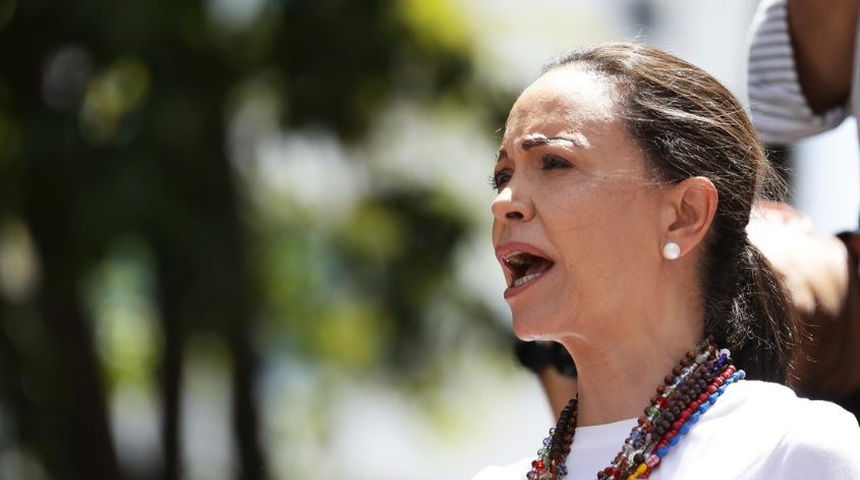 La líder opositora María Corina Machado pide a México que exhorte a Maduro a reconocer el resultado electoral