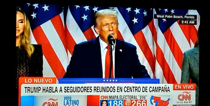 donald trump discurso palm beach