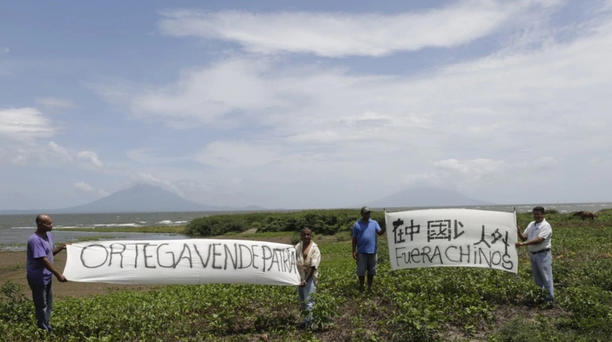 Campesinos nicaragüenses exigen derogación de "Ley Canalera"