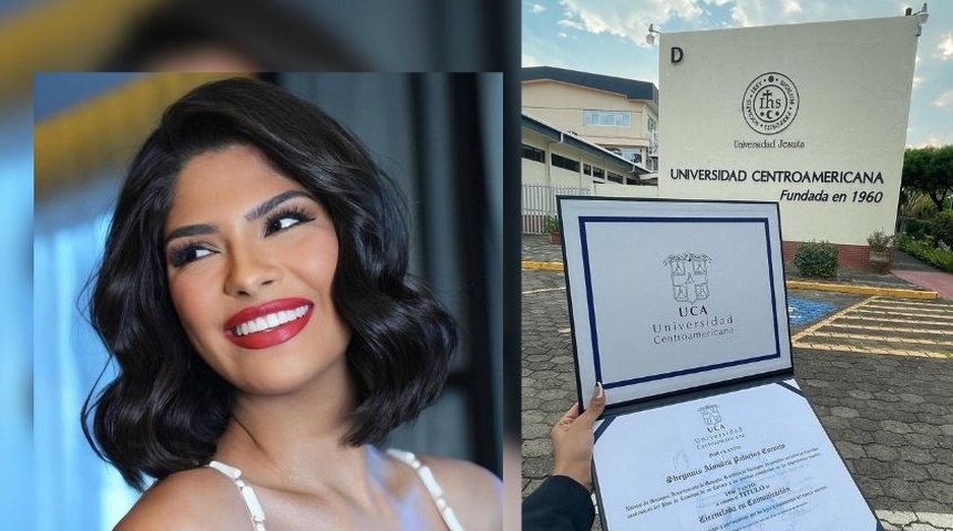 Miss Universo Sheynnis Palacios orgullosa de su formación jesuita en la confiscada UCA en Nicaragua