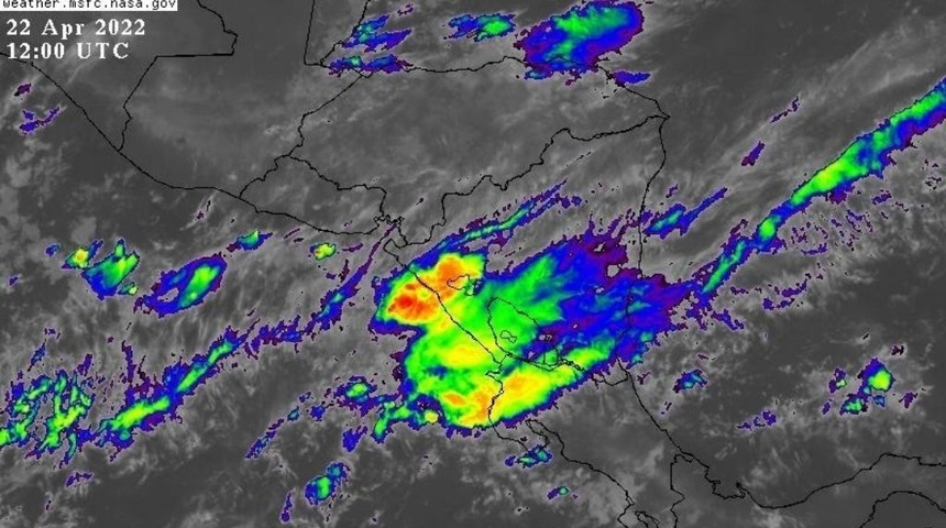 Pronostican más lluvias en Nicaragua para las próximas horas