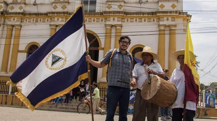 Paramilitares secuestran a Cristian Fajardo, dirigente del Movimiento 19 de Abril en Masaya