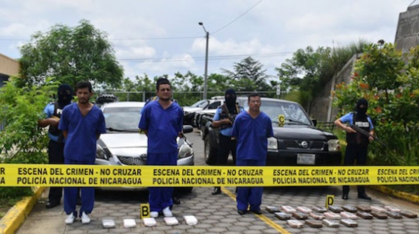 Policía en Nicaragua incauta más de 30 kilos de cocaína en dos operativos