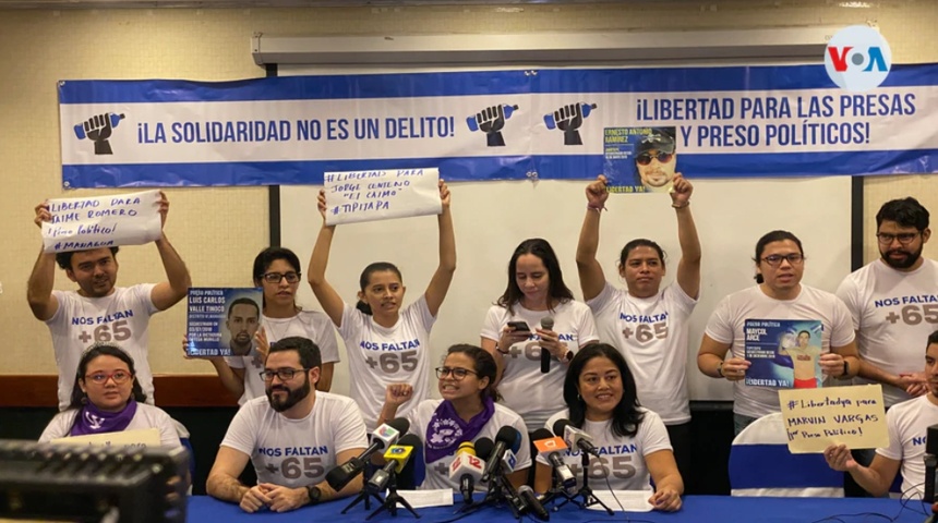 Nicaragua cierra por tercera vez el año con más de 100 presos políticos