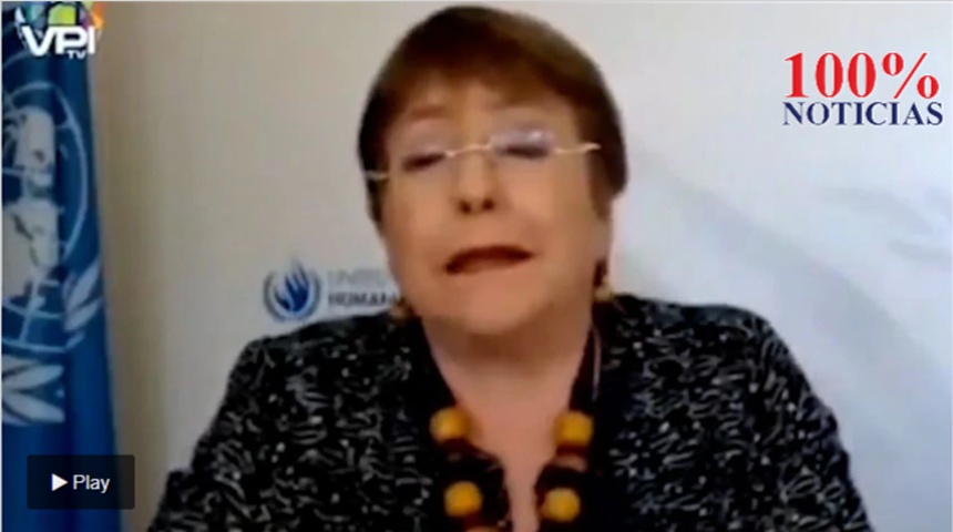 Michelle Bachelet: “En Venezuela cada vez se reducen más los espacios democráticos”