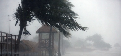 fuertes vientos lluvias mexico