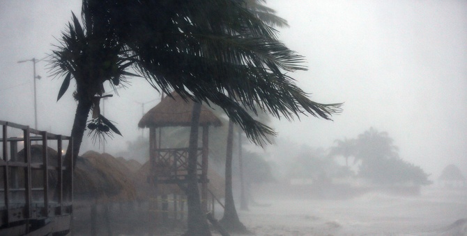 fuertes vientos lluvias mexico