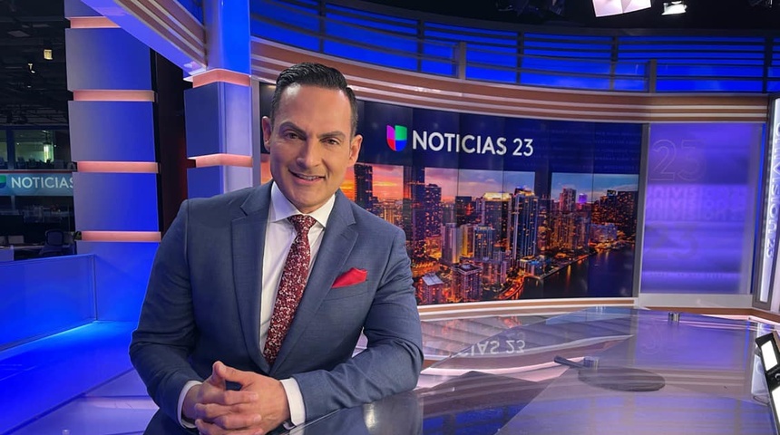 Despiden al periodista Iván Taylor del canal 23 de Univisión, nicas en Miami indignados