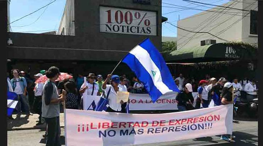 Nicaragua: 420 violaciones a la libertad de prensa durante seis meses de crisis