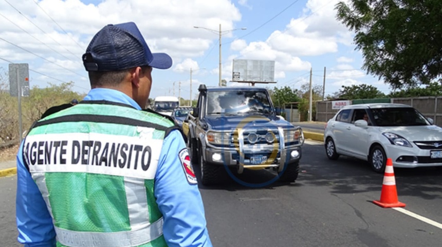 Accidentes de tránsito en Nicaragua: 10 fallecidos y 7,340 conductores multados en la última semana