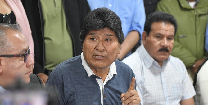 expresidente bolivia evo morales