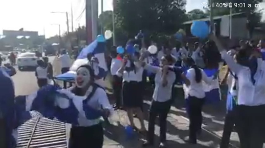 Piquete Express de trabajadores de LAFISE