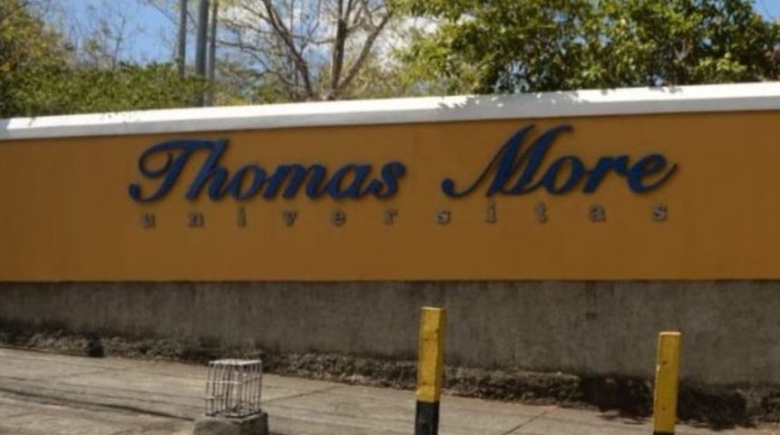 Universidad Thomas More niega vínculos con asociación cancelada este jueves