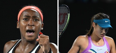 primer duelo entre gauff y raducanu