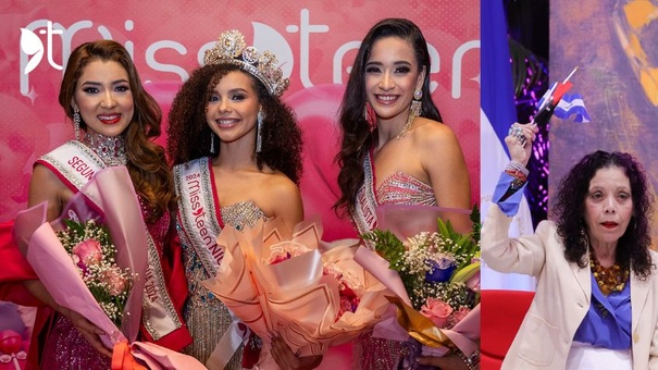 rosario murillo promete futuro asegurado concursantes reinas nicaragua y miss teen