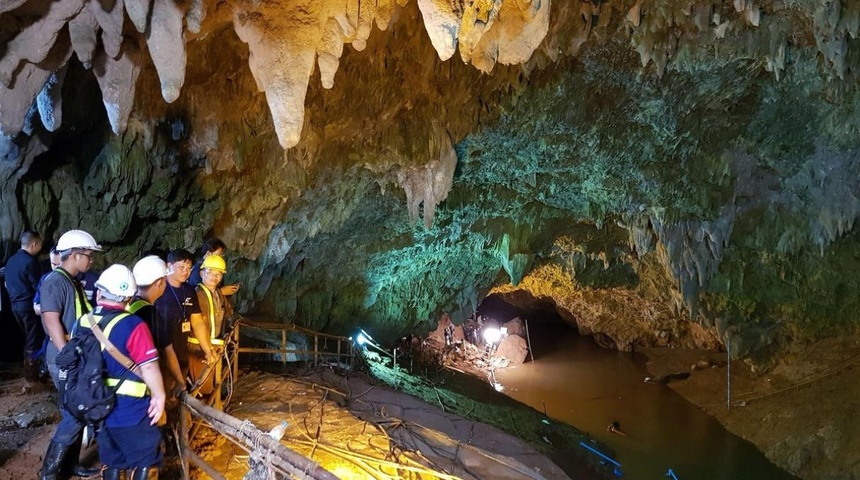 Cueva en donde estuvieron atrapados niños en Tailandia se convertirá en museo