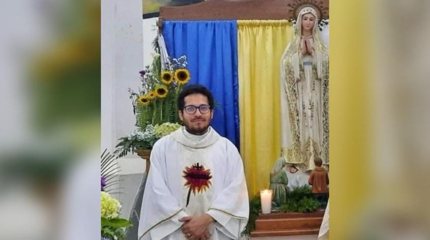 Policía de Nicaragua detiene al padre Danny García de la parroquia San Juan Bautista en Muy Muy