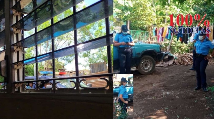 Policía en Nicaragua asedia a opositores, Lady Vulgaraza y William Balmaceda sitiados