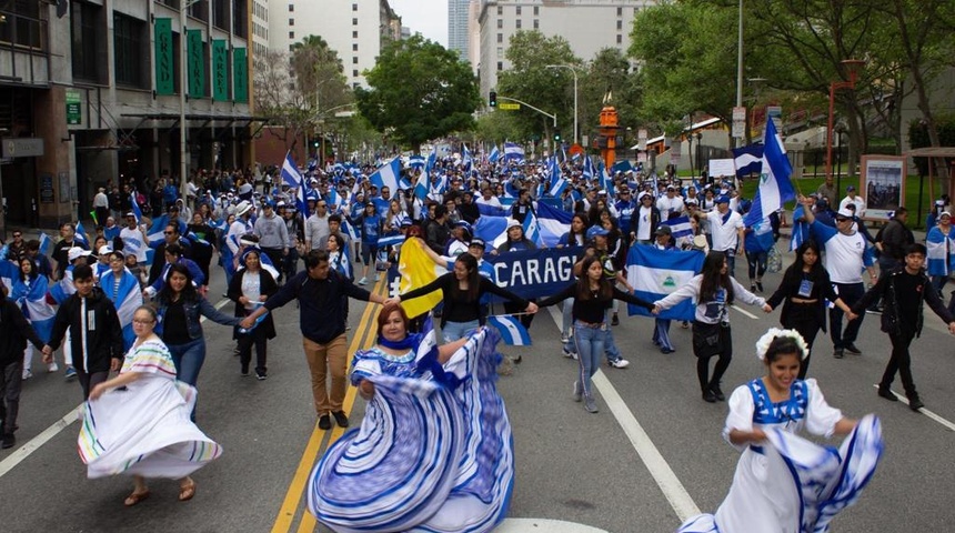 Nicaragüenses en Los Ángeles anuncian marcha para este 18 de abril, "Grito por Nicaragua"