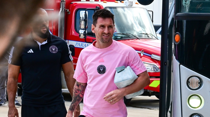 Messi, entre algodones para la visita del Inter Miami a Chicago