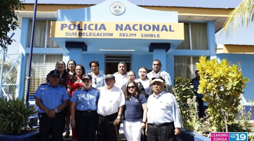 Régimen inaugura Comisaría de la Mujer en Ciudad Belén, cinco meses después del doble crimen de hermanitas