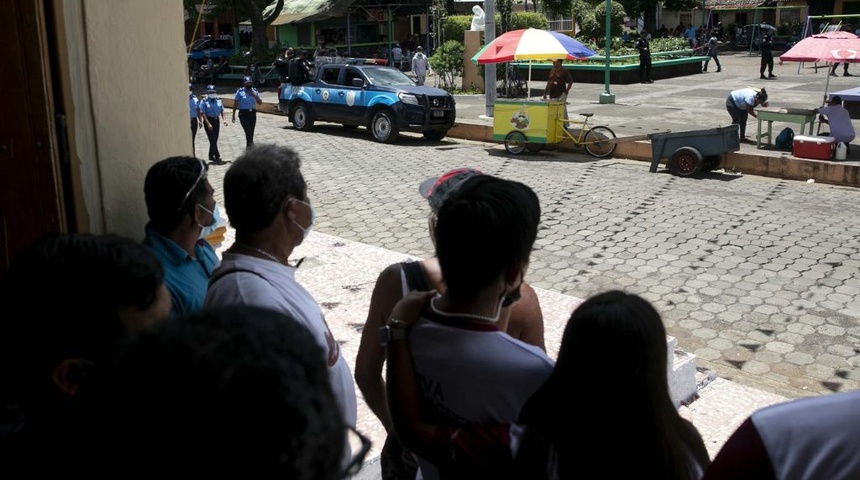 La Policía de Nicaragua impide celebrar la fiesta católica de San Jerónimo