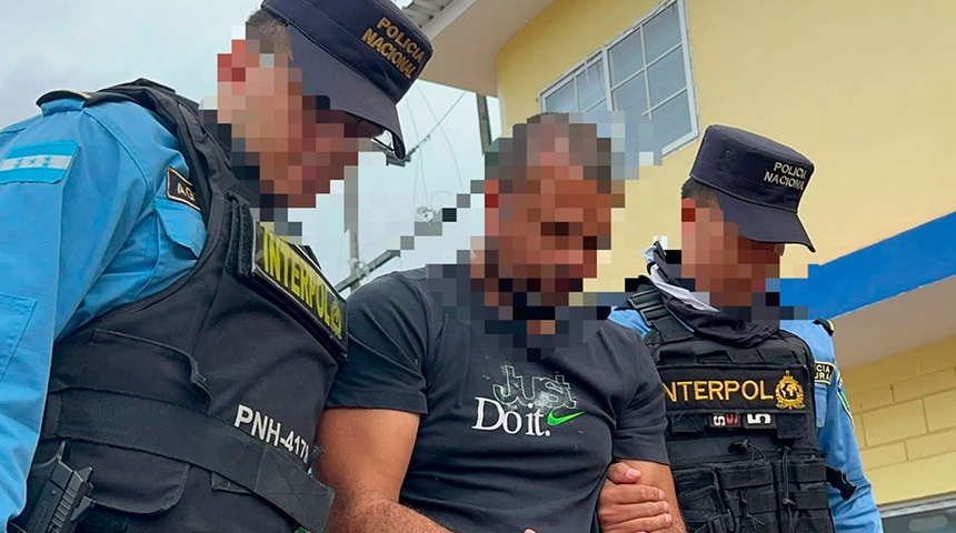 Interpol detiene a nicaragüense en Honduras por abuso sexual en Texas