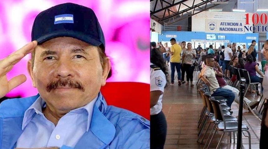 Daniel Ortega impone multa "leonina" de 150 dólares en reforma de ley de migración enviada a la Asamblea Nacional