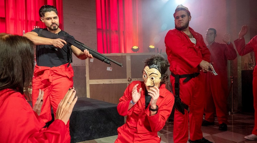 La atracción inmersiva de "La Casa de Papel" desembarca en EE.UU.