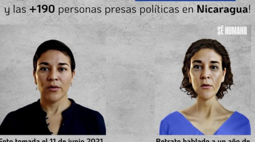 Presentan retrato hablado de la presa política Tamara Dávila