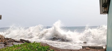 marea alta corinto chinandega nicaragua