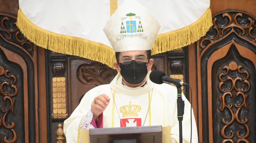 Monseñor Rolando Álvarez pide a creyentes a no permanecer "insensibles" ante el sufrimiento de los presos políticos