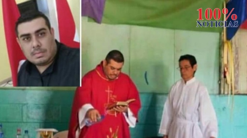 Iglesia católica denuncia a falso sacerdote que se presta al juego de Rosario Murillo