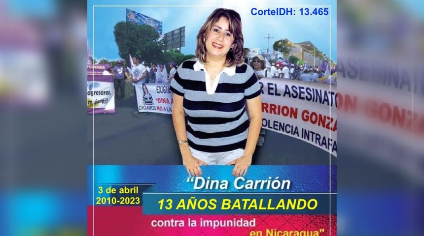 A 13 años del femicidio de Dina Carrión, su familia continúa demandando justicia