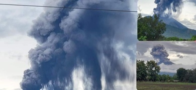 reportan explosion en volcan san cristobal de nicaragua